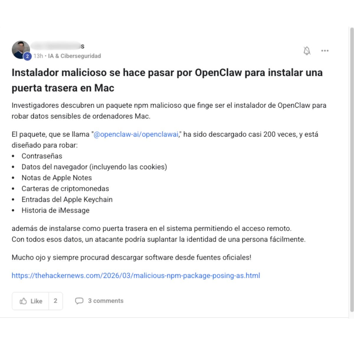 Testimonio